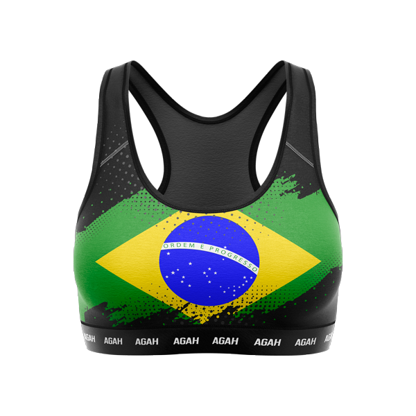 TOP PARA CICLISMO BLACK BRA