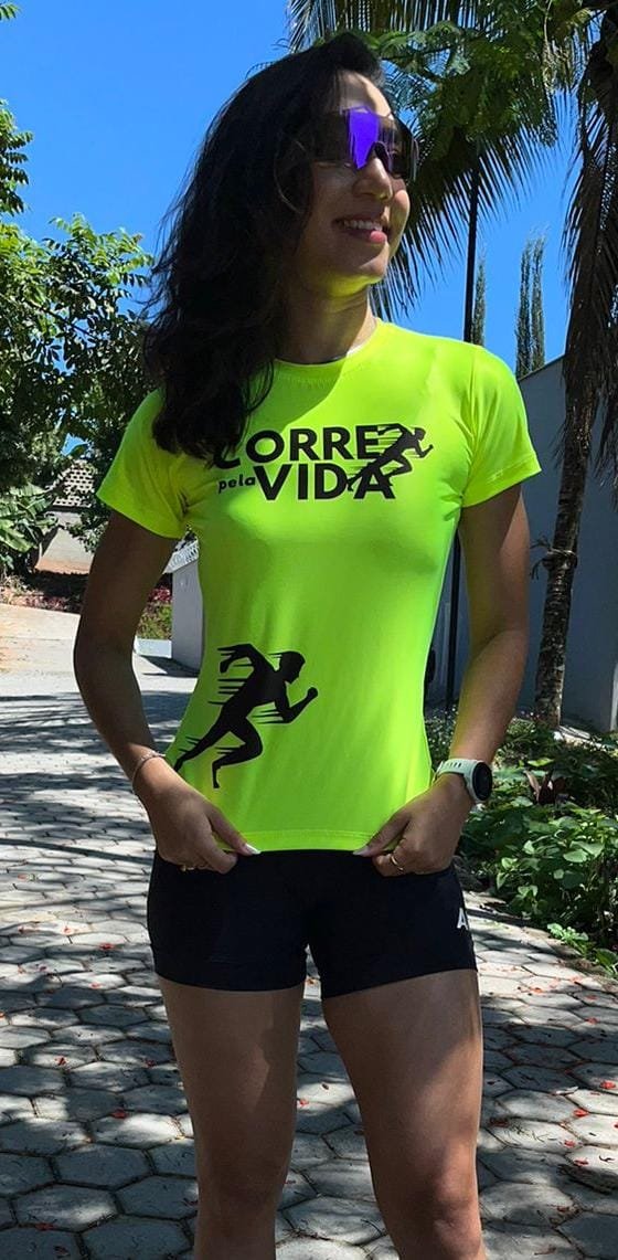 CAMISA CORRE FLUOR FEMININO